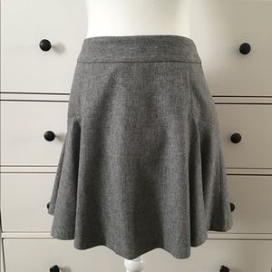Banana Republic Fit and Flare Flannel skirt